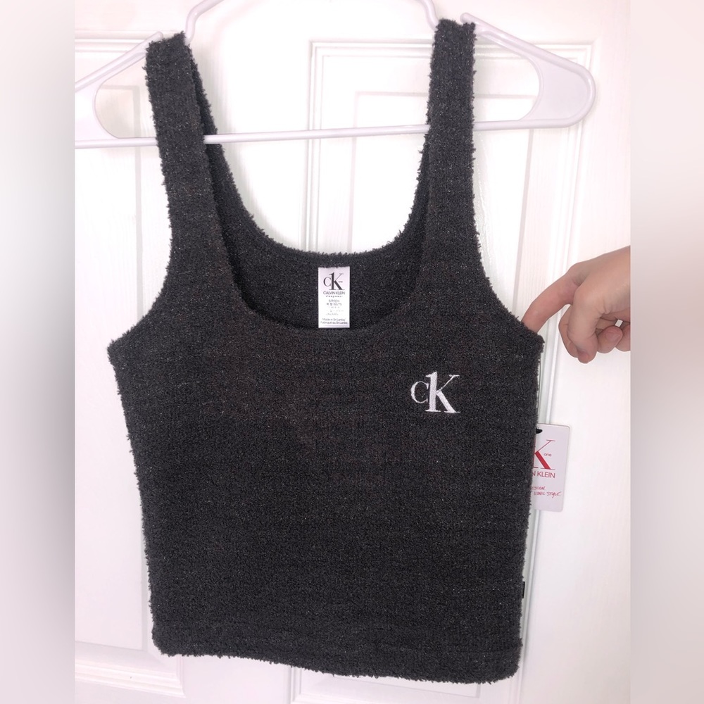 Calvin Klein plush sleep tank (S)